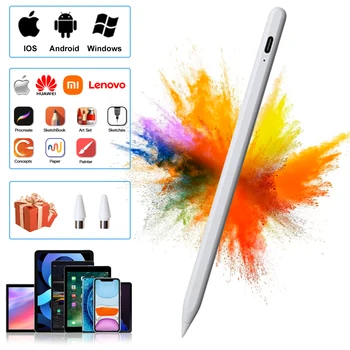 Univerzálne Stylus Pen pre Apple iPad Android Dobíjacie Aktívne Pero Pre iphone Huawei Xiao Redmi Samsung Väčšina Tablet/Telefóny