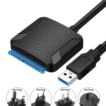 USB 3.0 Na Sata 3 Adaptér Converter Kábel USB3.0 Pevného Disku Converter Kábel Pre Samsung, Seagate WD 2.5 3.5 HDD SSD Adaptér