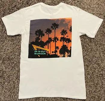 V N Z Burger Arizona Palmy západ Slnka Sean Ellingson 2017 pánske T-Shirt S