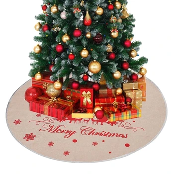 Vianočný Strom Ornament Sukne 39 Palcový Veselé Vianoce Elk Rustikálny Strom Sukne pre Vianočné Ozdoby Vnútorné Vonkajšie Vianočný Strom Ornament Sukne 39 Palcový Veselé Vianoce Elk Rustikálny Strom Sukne pre Vianočné Ozdoby Vnútorné Vonkajšie 1
