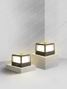 Vonkajšie Pilier Lampa Vody-Dôkaz, LED Svetlo, Záhrada Krajiny Domácnosti Minimalistický Pilier Lampa