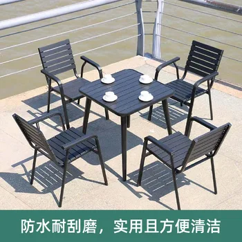 Vonkajšie stoly a stoličky v kombinácii kaviareň všetky-hliník voľný stôl vonkajšie stoly a stoličky vonkajší stôl