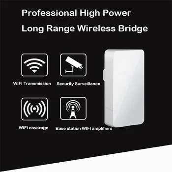 Vonkajšie Wifi Router 300Mbps Výkonný Bezdrôtový Opakovač/Wifi Most Long Range Extender 2,4 Ghz, 5.8 G 1KM Wifi Pokrytie pre Kameru Vonkajšie Wifi Router 300Mbps Výkonný Bezdrôtový Opakovač/Wifi Most Long Range Extender 2,4 Ghz, 5.8 G 1KM Wifi Pokrytie pre Kameru 1