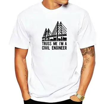 Vtipné Darčeky pre stavebných Inžinierov, T Košele Grafické Bavlna Streetwear Krátky Rukáv O-Krku Konštrukčné Inžinierstvo Darčeky T-shirt Mužov