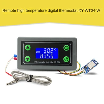 XY-WT04-W WIFI Remote Digitálny Regulátor Teploty K Termočlánkom Vysokej Regulátor Teploty -99-999 Stupňov XY-WT04-W WIFI Remote Digitálny Regulátor Teploty K Termočlánkom Vysokej Regulátor Teploty -99-999 Stupňov 1