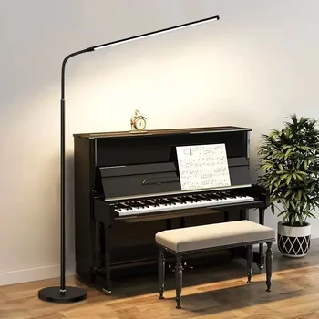 Zvislé LED Poschodí stolná Lampa pre Klavír Praxe Učenia Obývacej Izby, Spálne, Nočná Lampa a Lampa