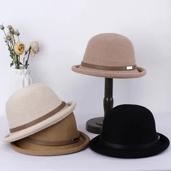 čiapky pre ženy panamský klobúk zimné klobúk žien, žien letný klobúk 2022 fedora klobúk čiapky pre ženy, luxusné dizajnér značky vedierko hat