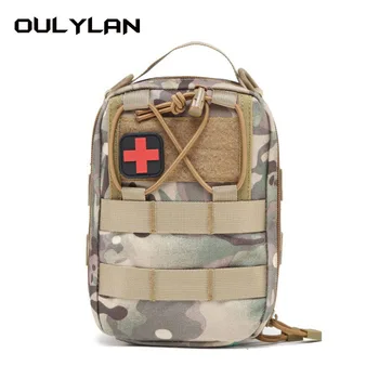 Športové lekárske skladovanie tašku Prvej pomoci, súprava multi-function ramenný messenger taška vonkajšie horolezectvo, camping wash bag